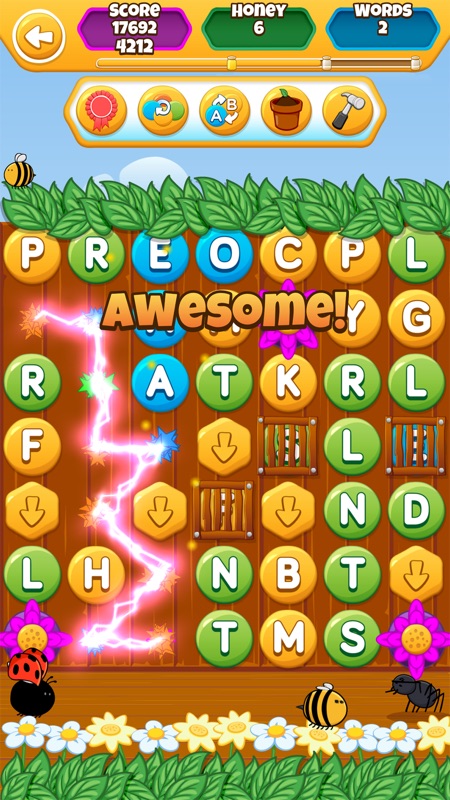 WordBuzz: The Honey Quest screenshot 4