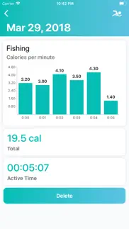 water sports: track calories айфон картинки 2