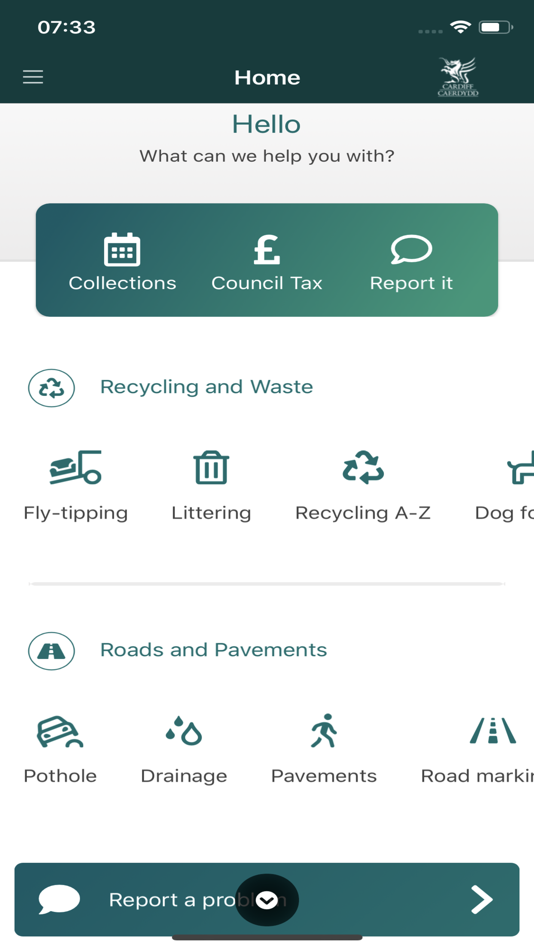 #2. Cardiff Gov (iOS) Podle: Cyngor Caerdydd Cardiff Council