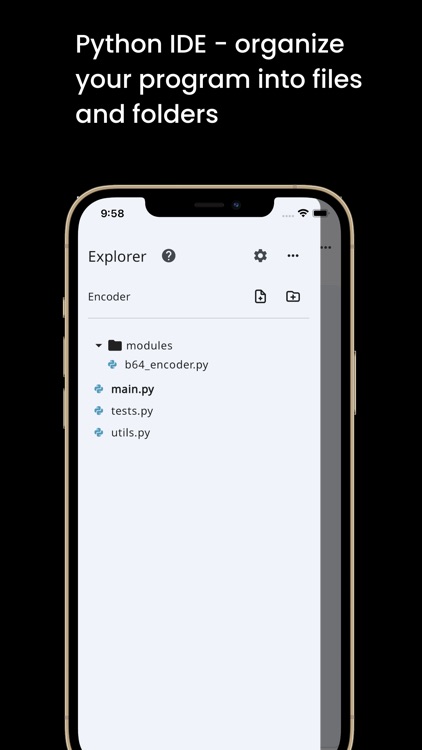 Python Coding Editor & IDE App screenshot-4