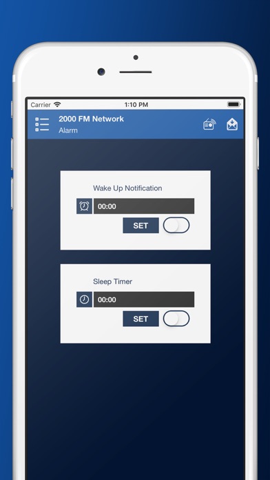 2000FM Network iPhone screenshot 7 - Music app