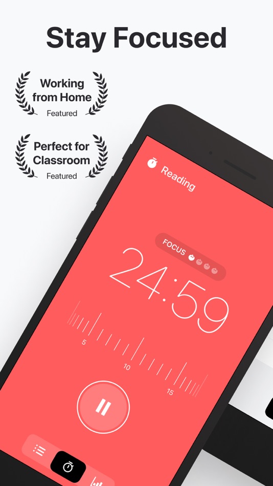 #1. Focus Keeper - Pomodoro Timer (iOS) 由: PIXO Incorporation