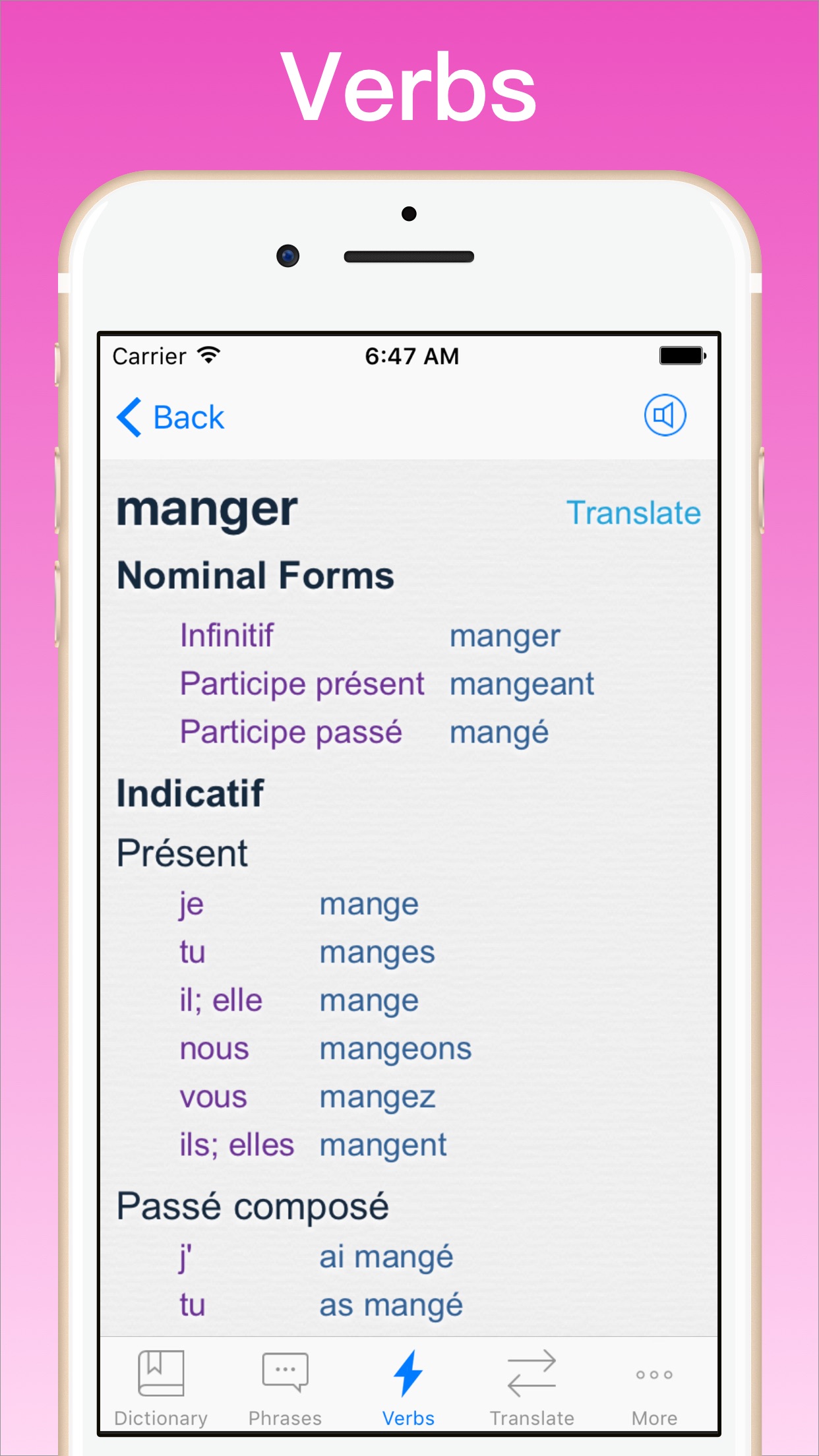 Screenshot 4 of French Dictionary + ©