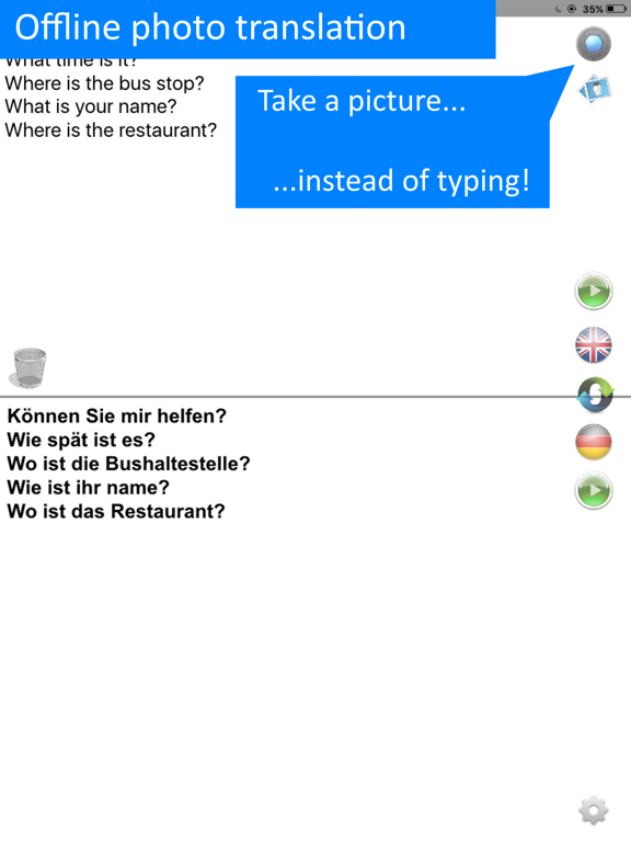 Screenshot #6 pour Translate Offline: German Pro