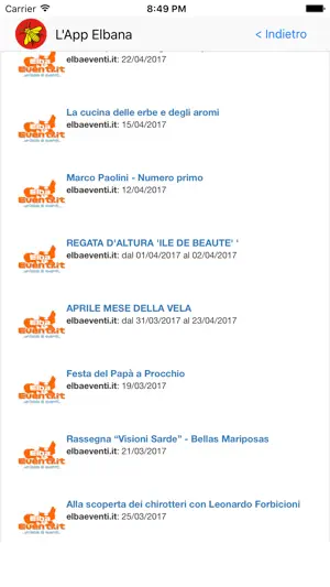 L'App Elbana screenshot 3