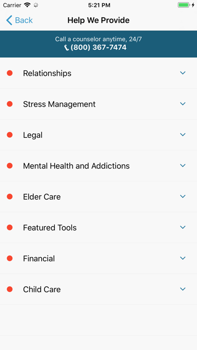 LifeMatters screenshot