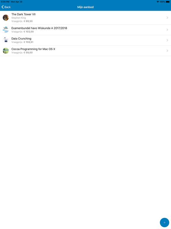Bookmatch iPad screenshot 2