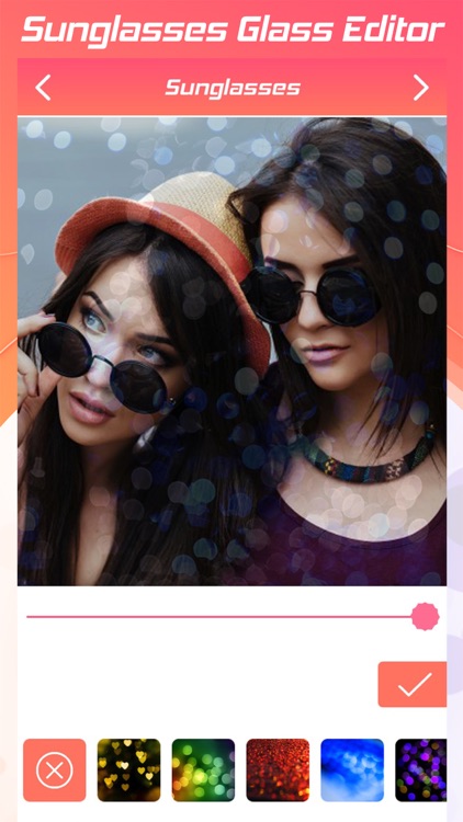 Sunglasses Glass Editor - Lens