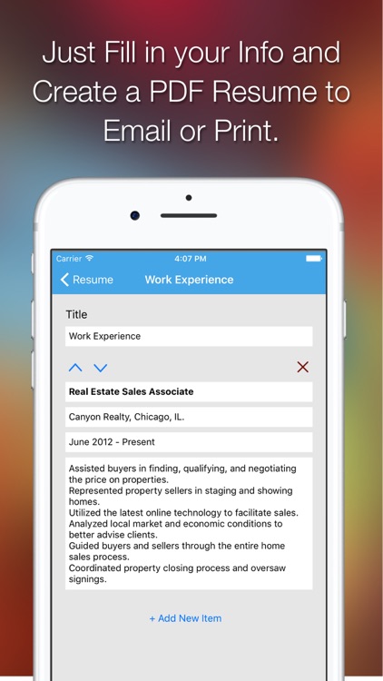 Resume Writer: CV Maker screenshot-3