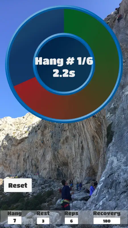 Hangboard timer screenshot 3 of 5