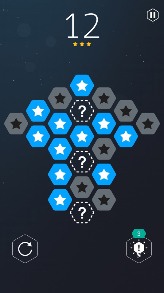 #5. LightUp7 - Hexa Puzzle (iOS) 由: Hoonyoul Bae