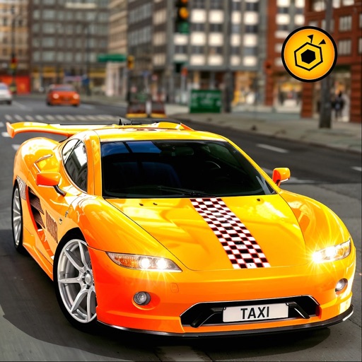 Real Crazy taxi driver 3D simulator free 2016: Drive sports cab in modern city
