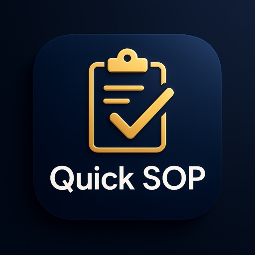 Quick SOP: Work Instructions