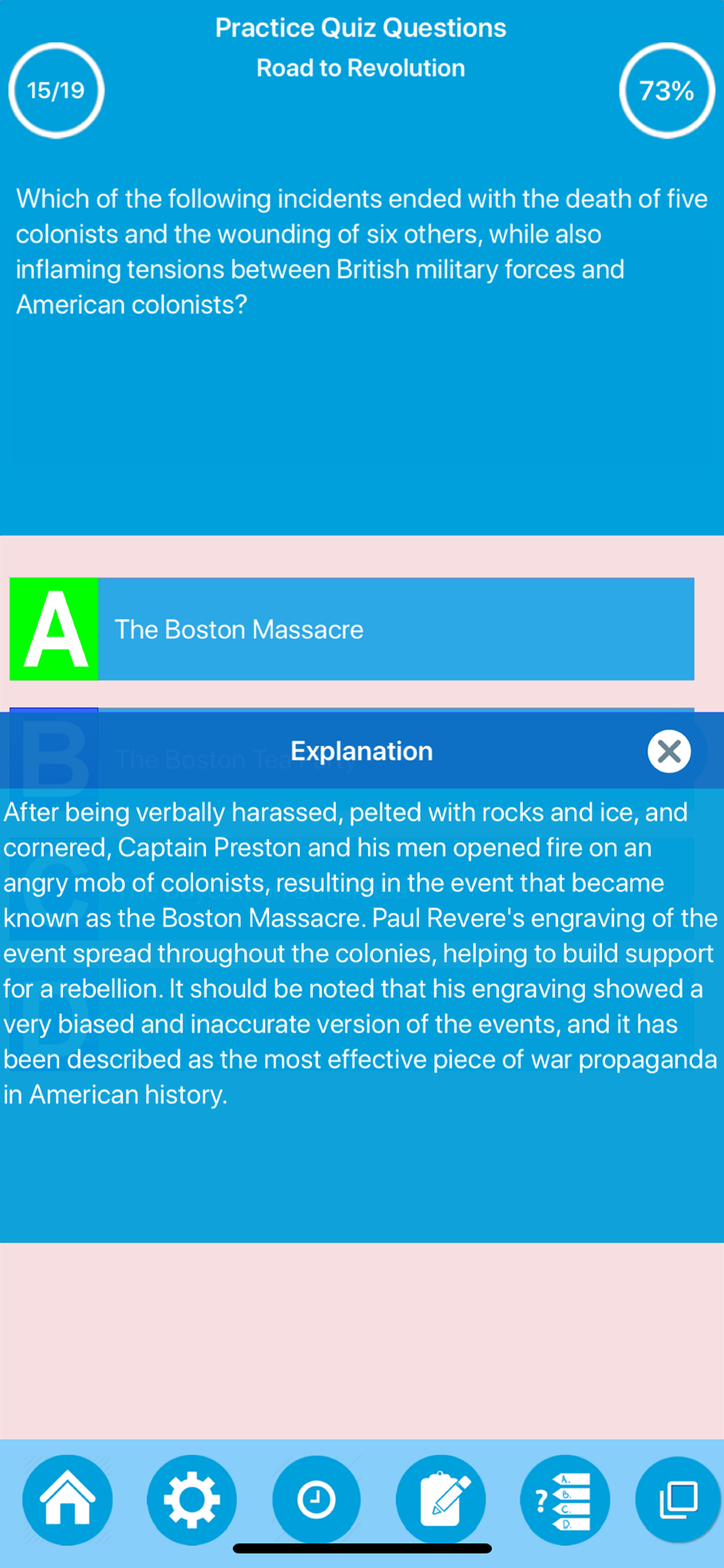 Learning US History screenshot 3