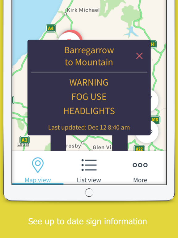 Screenshot #4 pour IOM Highways Pro