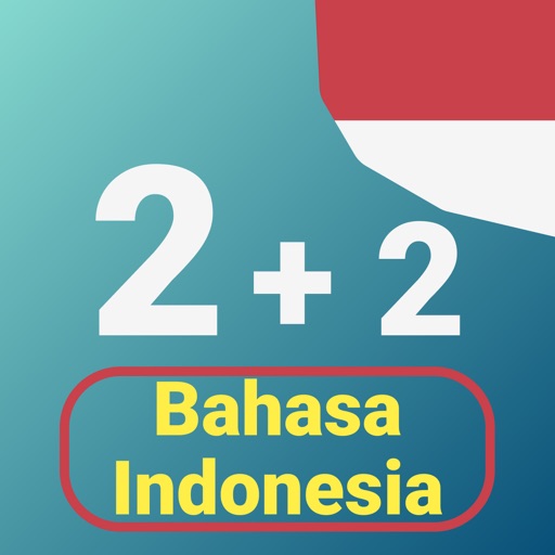 Numbers in Indonesian language icon