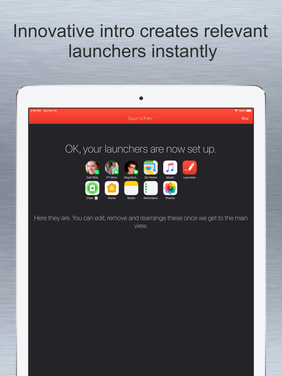 Launcher with Multiple Widgets iPad screenshot 7 - Productivity app