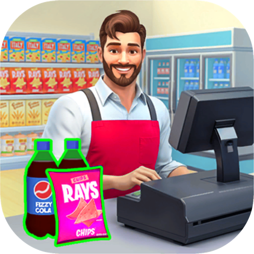 Supermarket Simulator Game 3D アプリアイコン、美国 App Store 価格比較
