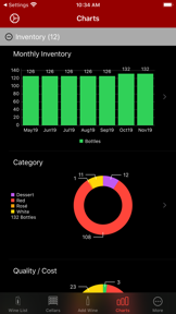 CellarView Wine Cellar Tracker screenshot