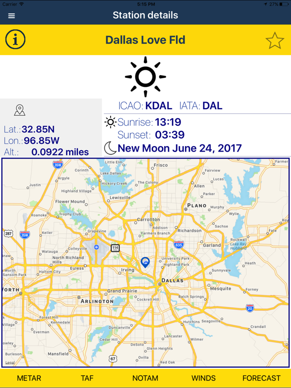 Screenshot #4 pour NOAA AWC Aviation Weather