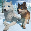 野生 雪 オオカミ シミュレーター - iPhoneアプリ