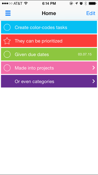 SimpleList - Tasks & To-Do's iPhone screenshot 1 - Productivity app