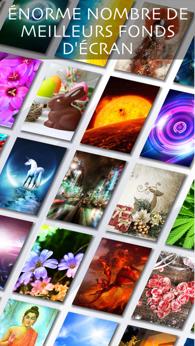 Screenshot #1 pour Fonds d'écran personnalisés
