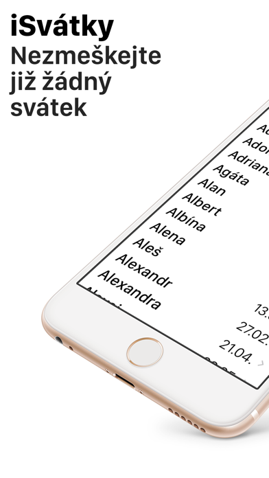 Screenshot #1 pour iSvátky