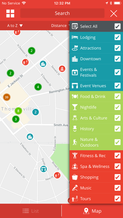 Discover Thomasville, GA iPhone screenshot 8 - Travel app
