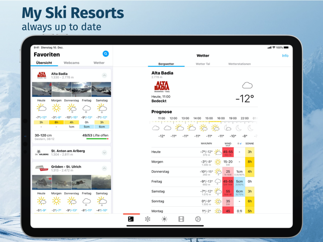 bergfex: Skiing & Tracking Screenshot