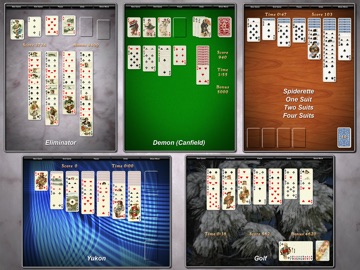 Solitaire City (Ad Free) iPad screenshot