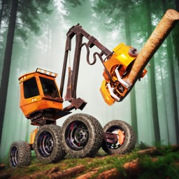 Tracteur Bucheron De Bois 3D
