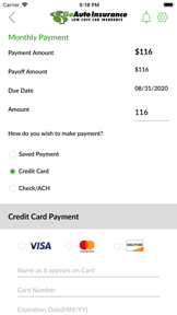 GoAuto Insurance screenshot