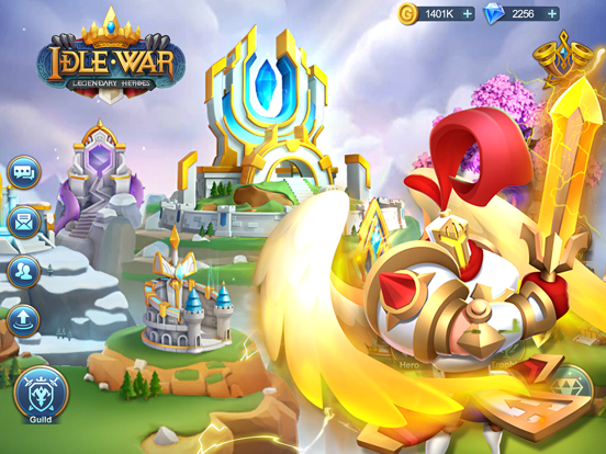 Screenshot #4 pour Idle War: Legendary Heroes
