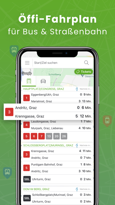 GrazMobil - Public transport Screenshot