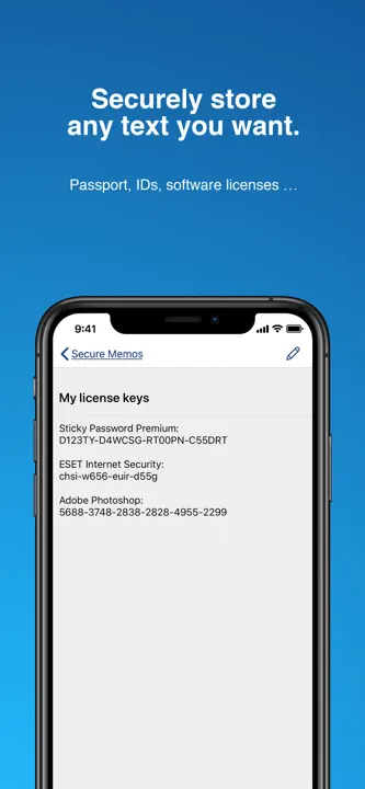 Sticky Password Manager & Safe: Screenshot 6 von 9