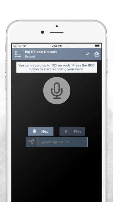 Big R Radio Network iPhone screenshot 6 - Music app