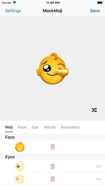 MockMoji:Custom Emoji &Kaomoji screenshot-6