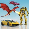 Robot Car Transform Wars Games icon