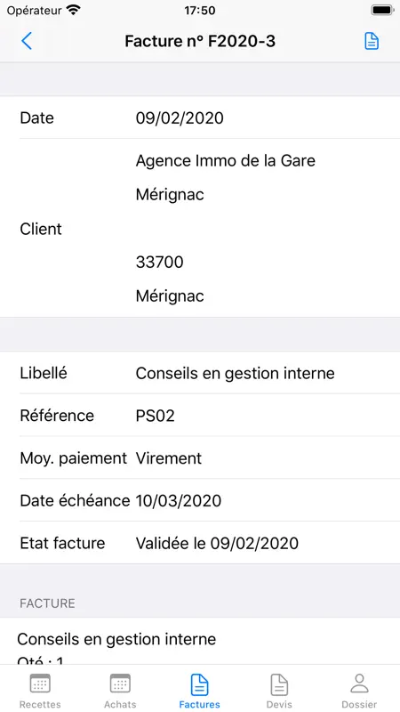 Gestion Micro-Entrepreneur screenshot 4 of 10