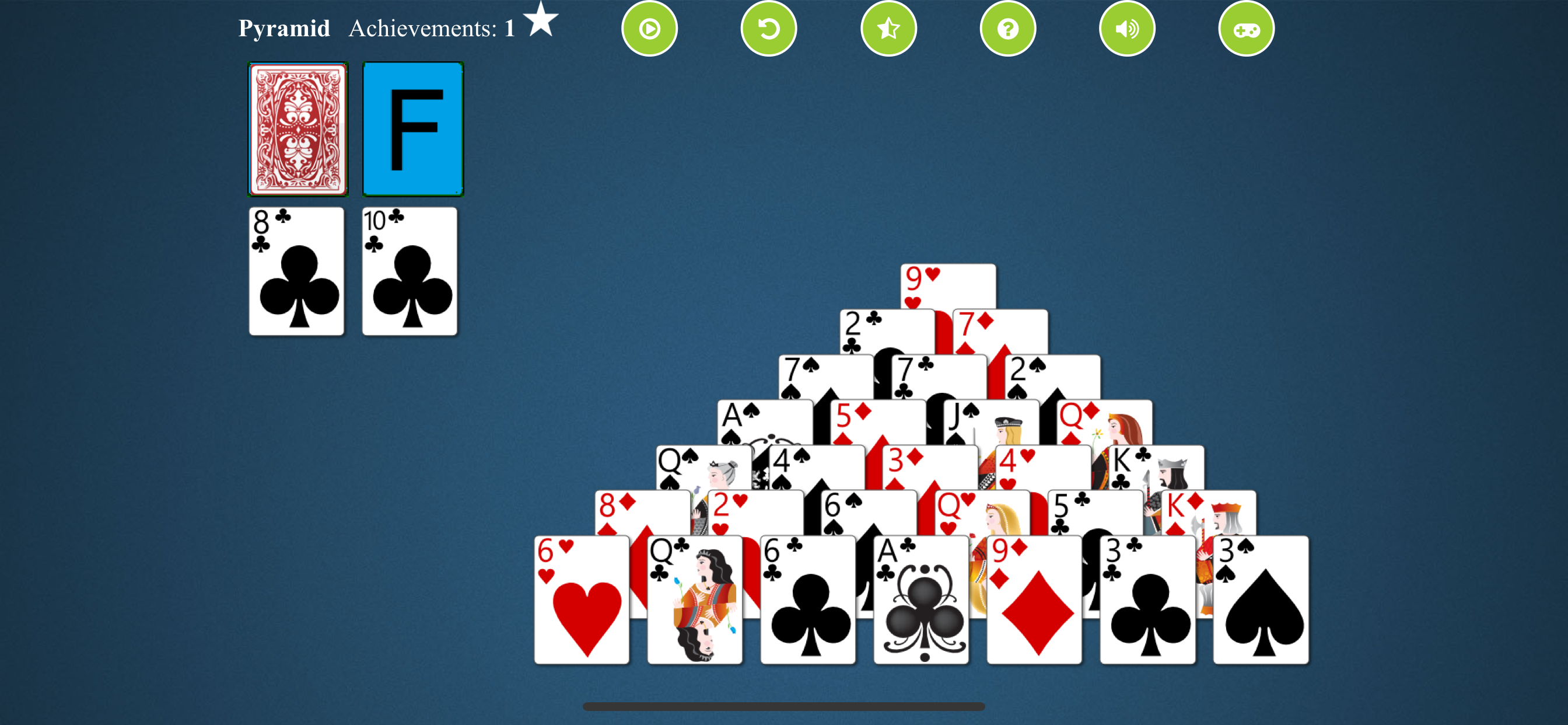 Pyramid Solitaire X screenshot 3