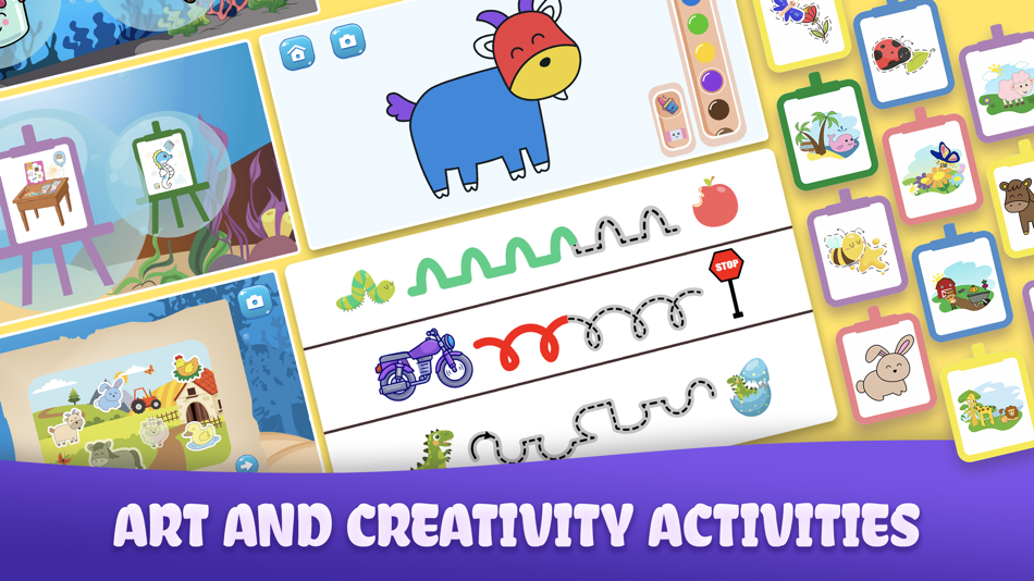 #4. Kids App AI - learning games (iOS) 由: Learning Games for Baby Kids and Toddlers Inc.