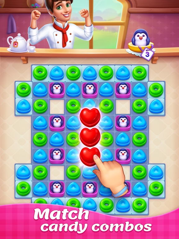 Candy Sweet Legend - Match 3 iPad screenshot