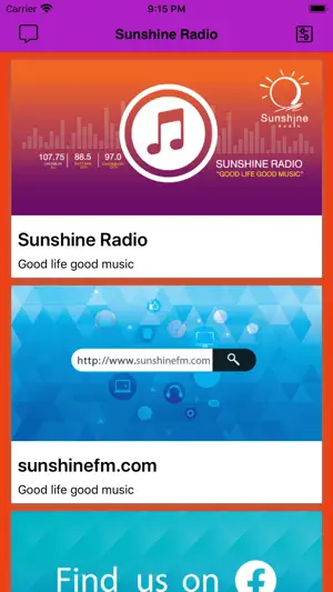 Sunshine Radio screenshot 1