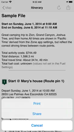 Road Trip Planner™ iPhone image 3