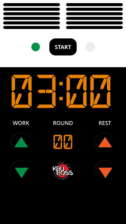 KruBoss Boxing Timer