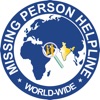 Missing Person helpline icon