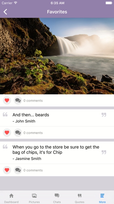 App screenshot