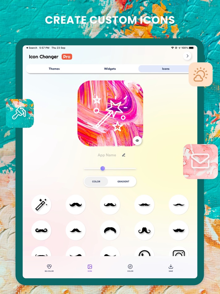 #7. Icon Changer: Widget.s, Themes (iOS) 由: MK Apps Private Limited