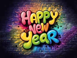 Stickers New Year 2025